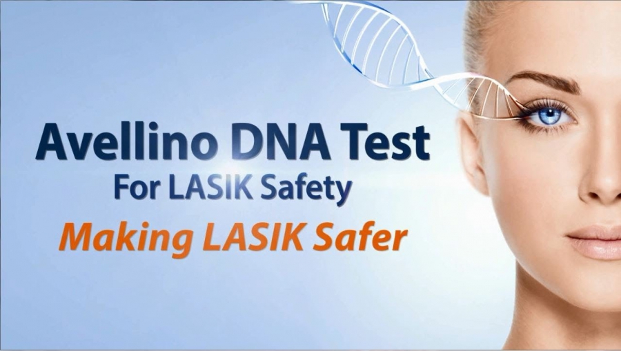 Το Avellino DNA test πριν από LASIK ή κερατοδιαθλαστική επέμβαση