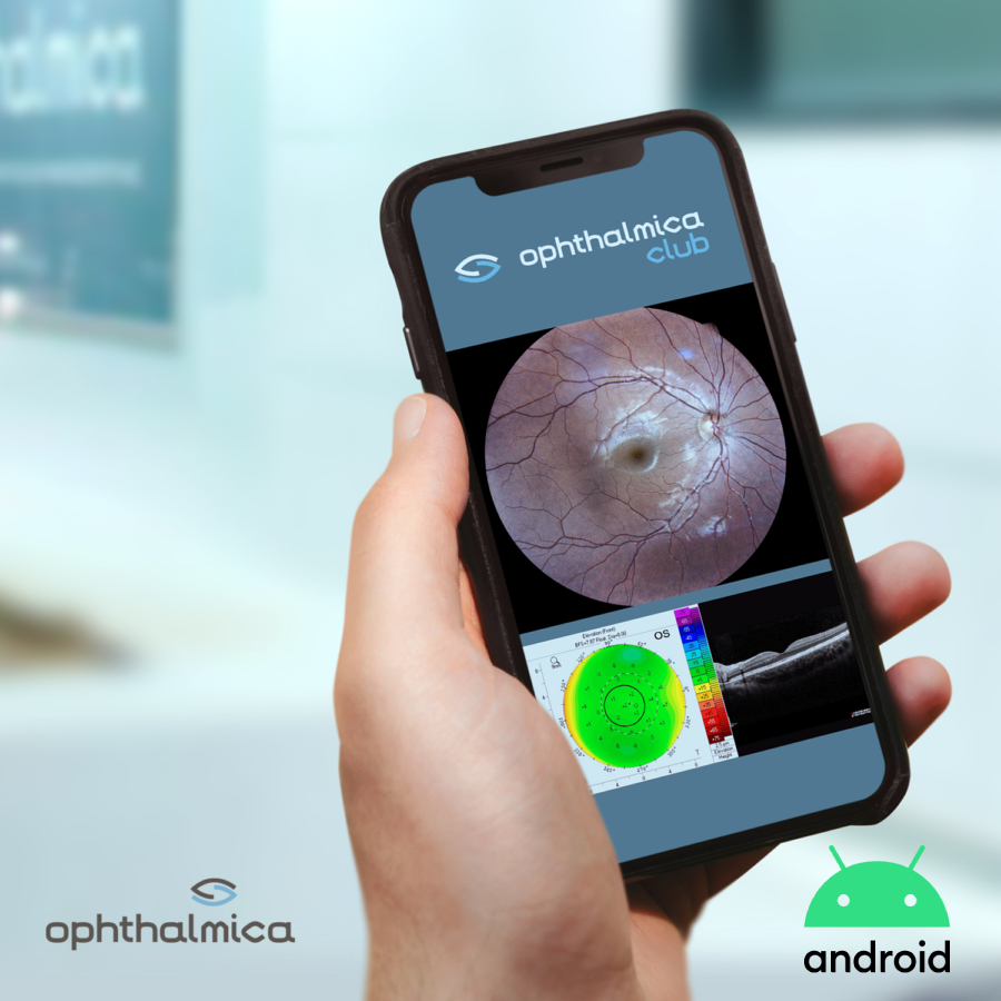 Οδηγίες εγκατάστασης του νέου Ophthalmica CLUB web app στο κινητό σας: Για χρήστες Android 10 android