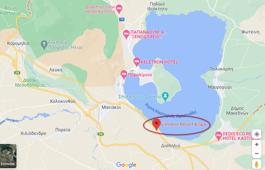 kastoria map