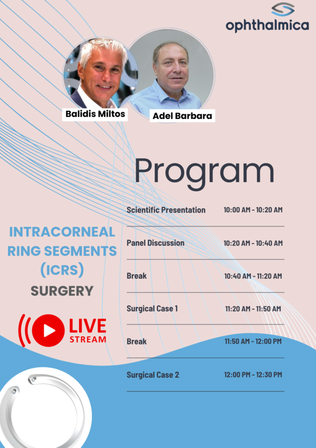 ICSR LIVESTREAM PROGRAM Revised