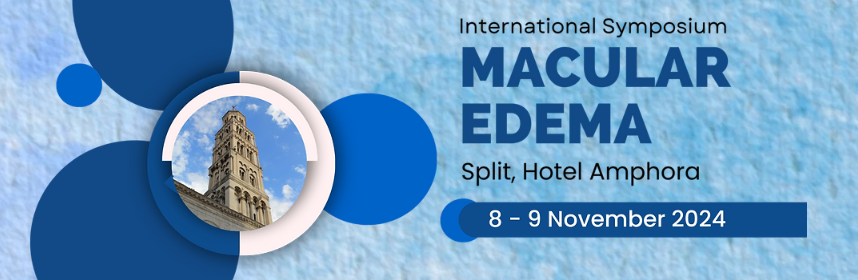 O Τρανός Πάρης, MD, PhD, ICOphth, FRCS στο International Symposium Macular Edema 2024 7 macular edema banner